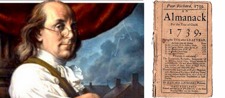 Poor Richard's Almanac & Benjamin Franklin